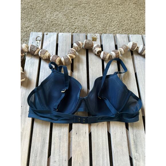 CUUP The Demi Spacer Ocean Blue Bra - Picture 3 of 5